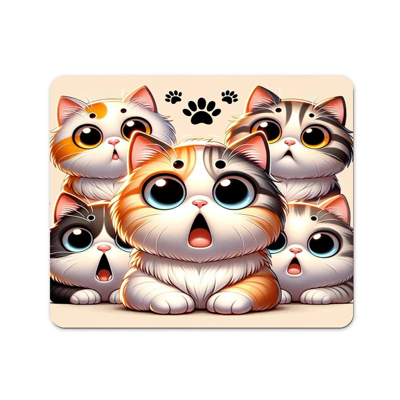 ماوس پد مدل گربه ها کد DKMP71