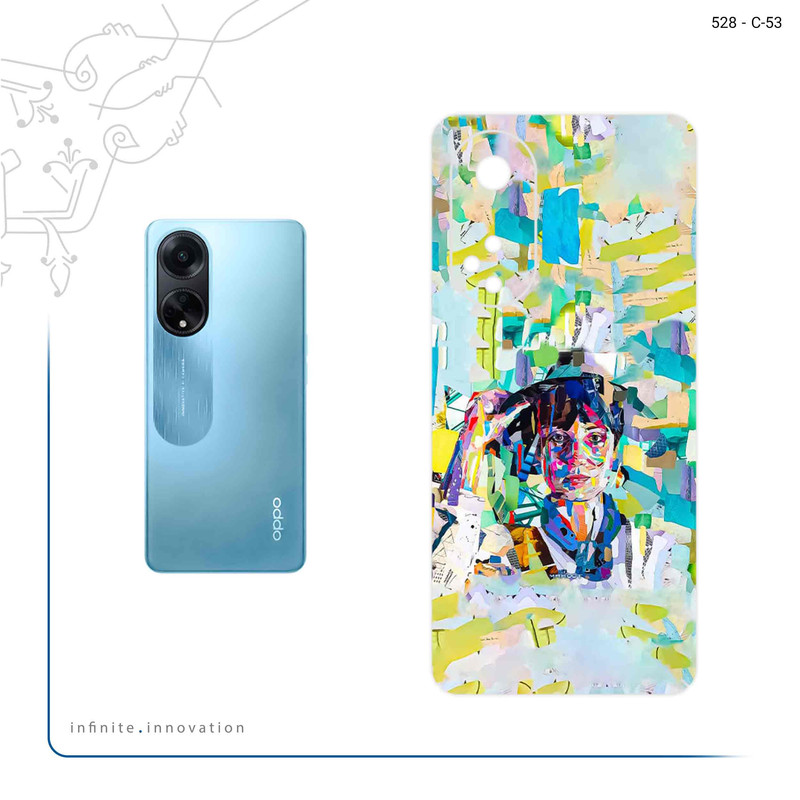 برچسب پوششی ماهوت مدل Collage of Women Portrait 1 مناسب برای گوشی موبایل اپو A98