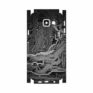 MAHOOT Black Printed Circuit Board-FullSkin Cover Sticker for Samsung Galaxy A3 2016