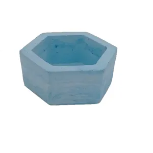 گلدان دکوری مدل شش ضلعی کد B30
