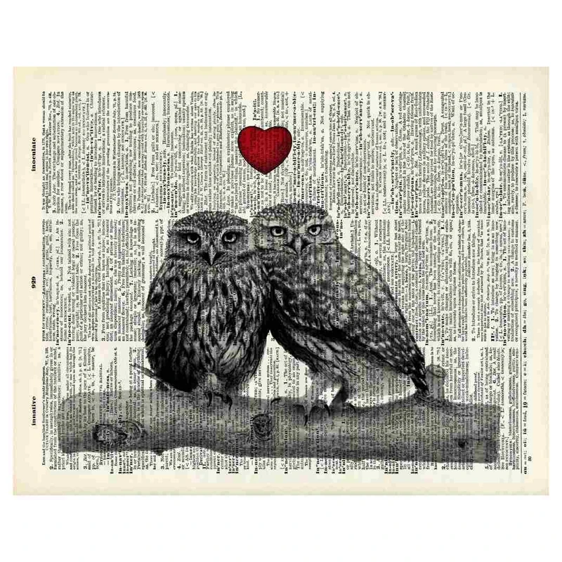 پوستر مدل جغد