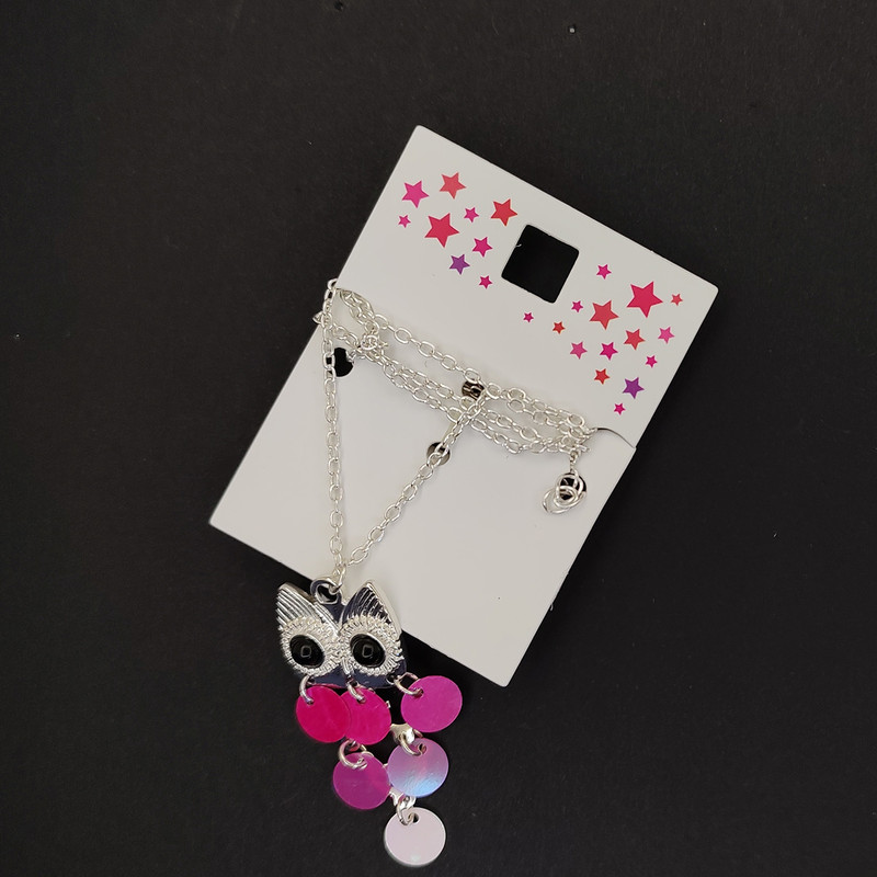 گردنبند دخترانه مدل جغد