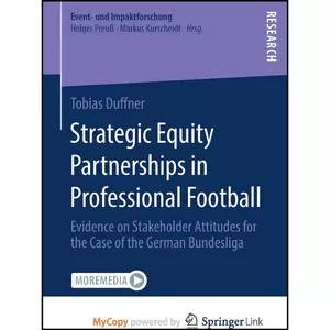 کتاب Strategic Equity Partnerships in Professional Football اثر Tobias Duffner انتشارات Springer Gabler