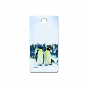 MAHOOT Penguin Cover Sticker for Honor 3C