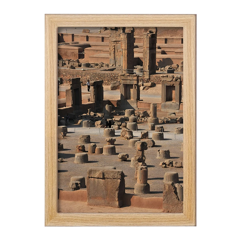 تابلو خندالو مدل تخت جمشید کد F7471