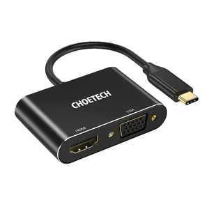 مبدل USB-C به HDMI / VGA چویتک مدل HUB_M17