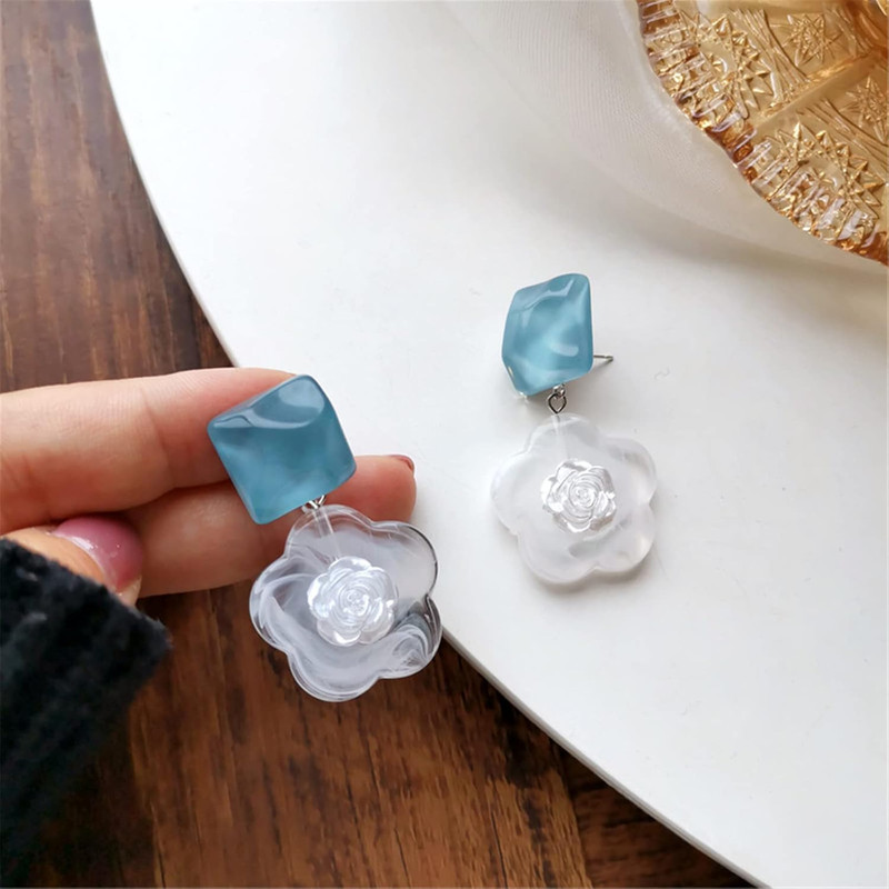 گوشواره دخترانه مدل گل Th549