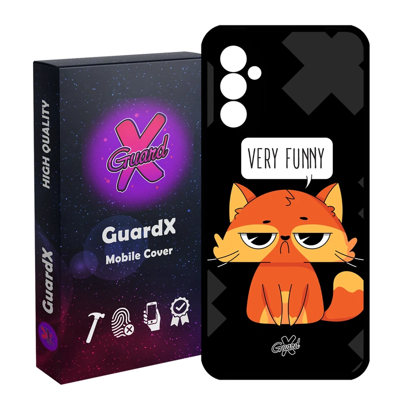 کاور گارد ایکس طرح Funny مدل Glass10161 مناسب برای گوشی موبایل سامسونگ Galaxy A54 / A54 5G