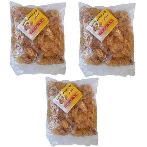  شیرینی پولکی  لیمویی اردبیل شهر طبیعت  - 250 گرم مجموعه 3 عددی