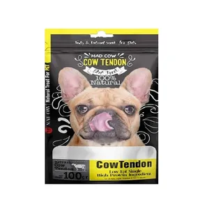 غذای تشویقی سگ مدکاو مدل cow_tendon وزن 100 گرم