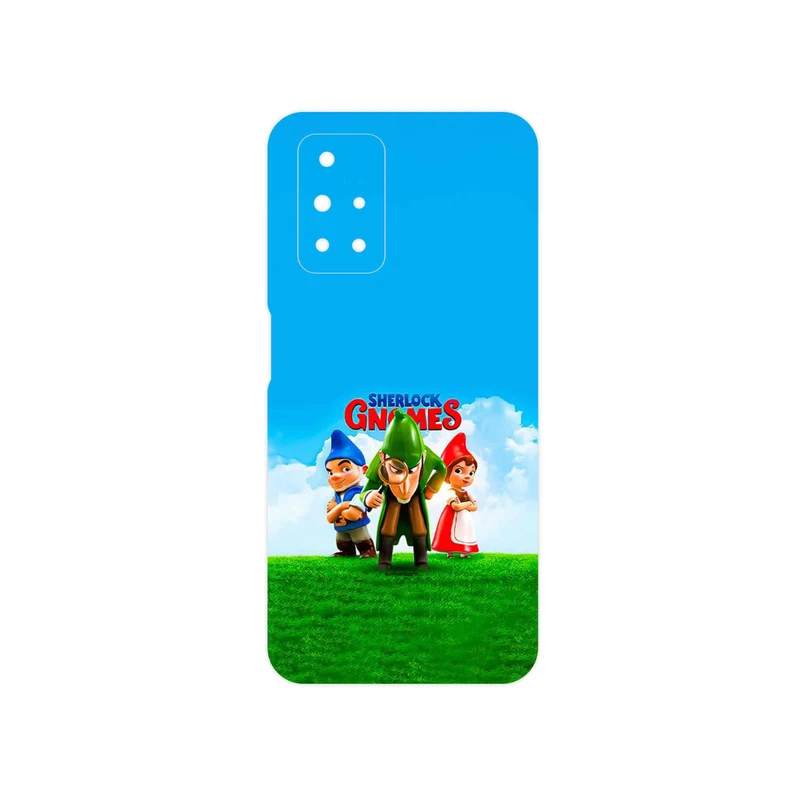 برچسب پوششی ماهوت مدل Sherlock Gnomes مناسب برای گوشی موبایل شیائومی Redmi 10