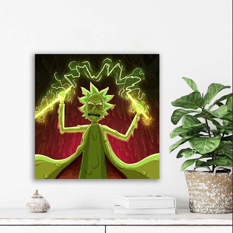 تابلو شاسی آتریسا مدل ریک اند مورتی Rick and Morty