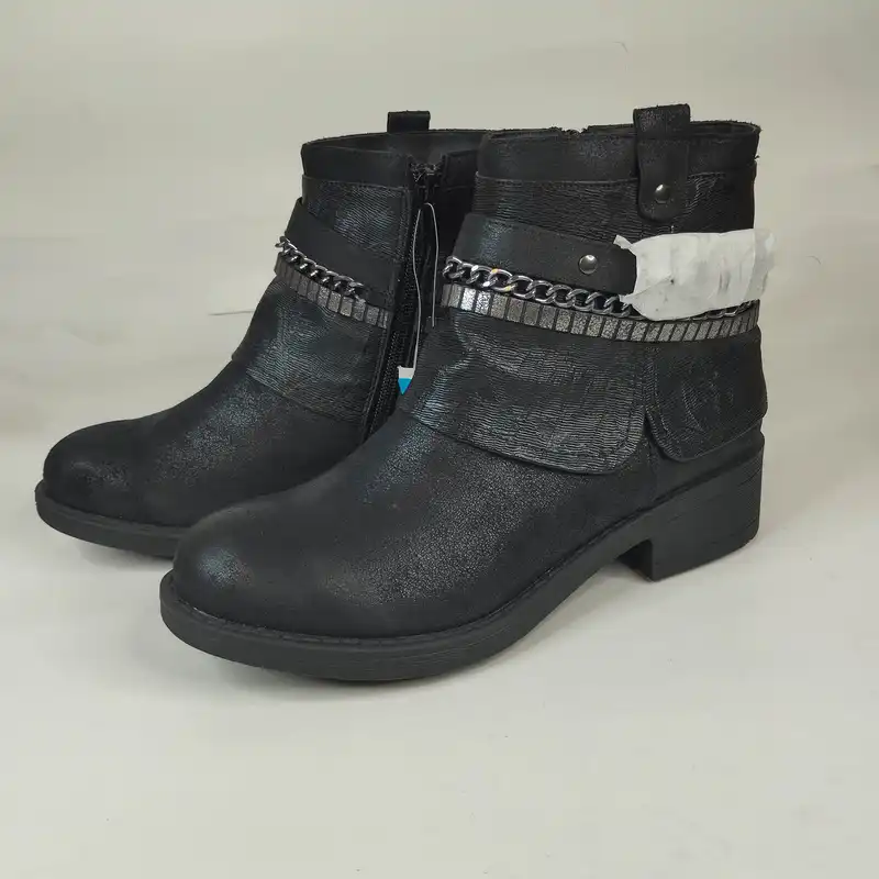 نیم بوت زنانه مری اسکات مدل زیپی