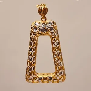 آویز گردنبند طلا 18 عیار زنانه گالری یارطلا مدل سه بعدی کد PL3D13