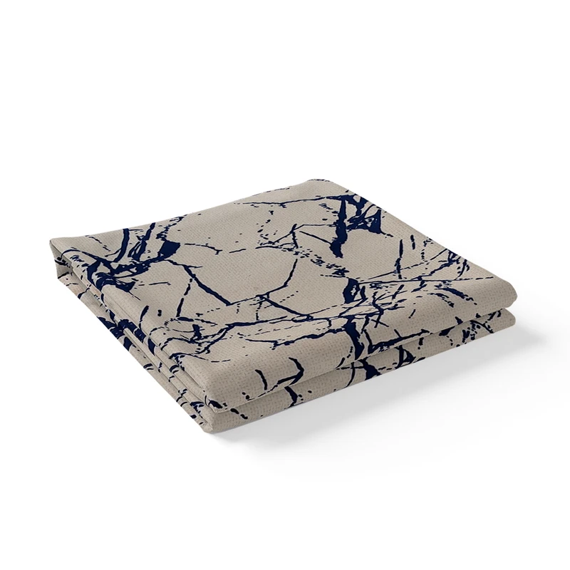 ملحفه تشک مهمان خانه سفید مدل گرانیت سایز 195x100 سانتی متر