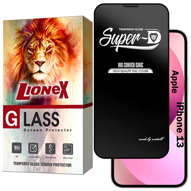 محافظ صفحه نمایش لایونکس مدل SUPERDNL مناسب برای گوشی موبایل اپل iPhone 13