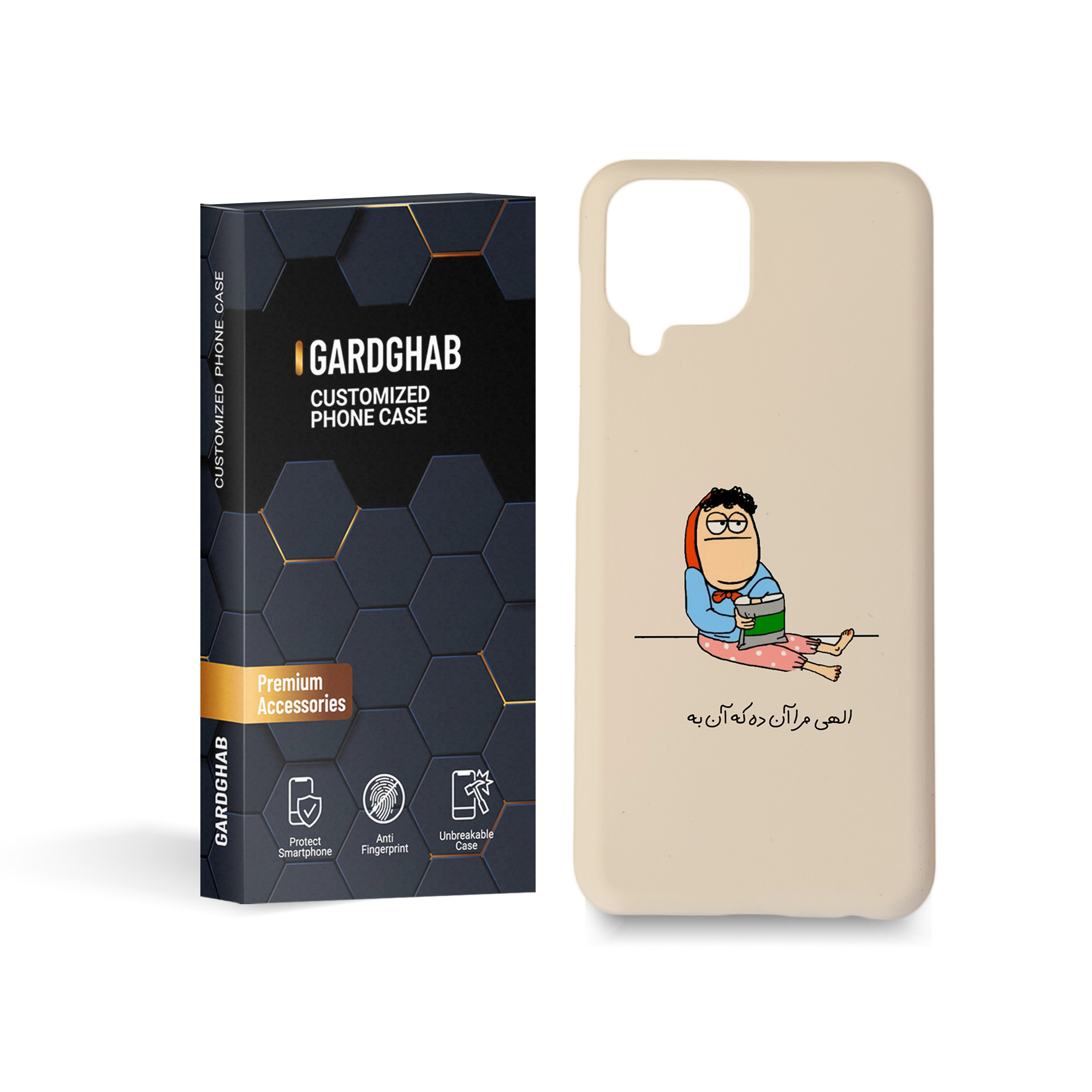کاور گارد قاب مدل دخترانه مناسب برای گوشی موبایل سامسونگ Galaxy M33