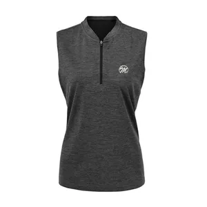 تاپ ورزشی زنانه مدل نیم زیپ ME1040