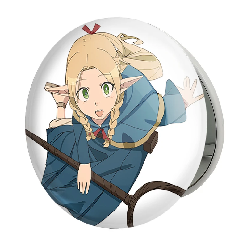 آینه جیبی خندالو طرح مارسیل انیمه خوشمزه در سیاه چال مدل تاشو کد 35915