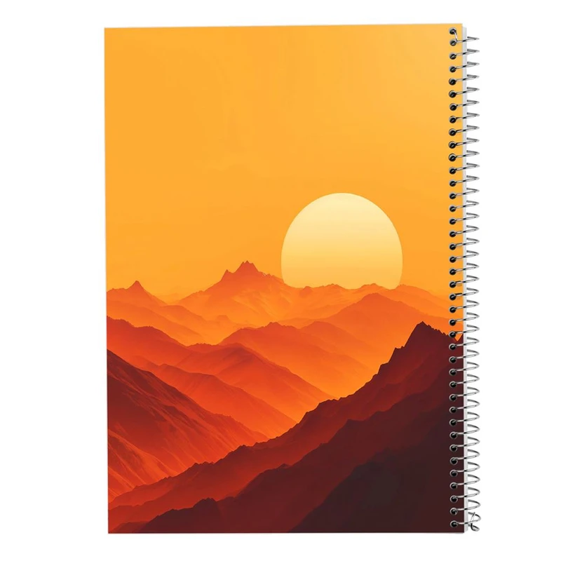 دفتر ژورنال نویسی 50 برگ مدوپد مدل نقطه ای طرح کویر کد DF16699