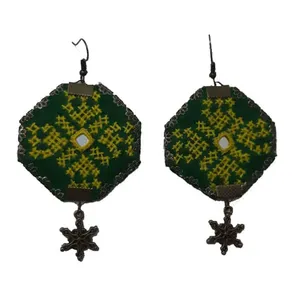 گوشواره سوزن دوزی کد B33