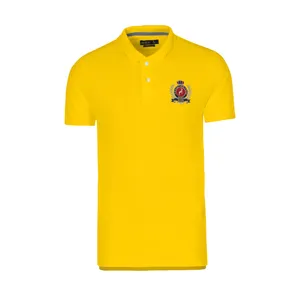 پولوشرت آستین کوتاه مردانه آیبکس مدل 971111 رنگ زرد