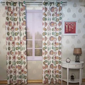 پرده کد e-242 سایز 140x280 سانتی متر 