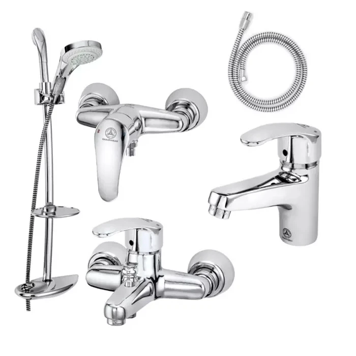 ست شیرالات شیرآلات بهداشتی قهرمان مدل اسپانیایی مجموعه 5 عددی