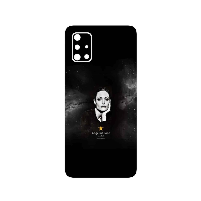 برچسب پوششی ماهوت مدل Angelina Jolie مناسب برای گوشی موبایل سامسونگ Galaxy A71