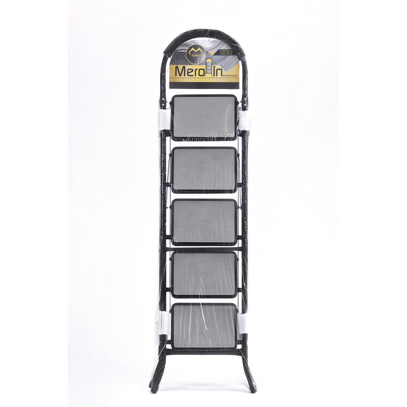 نردبان 5 پله مرولین مدل Black کد 5050