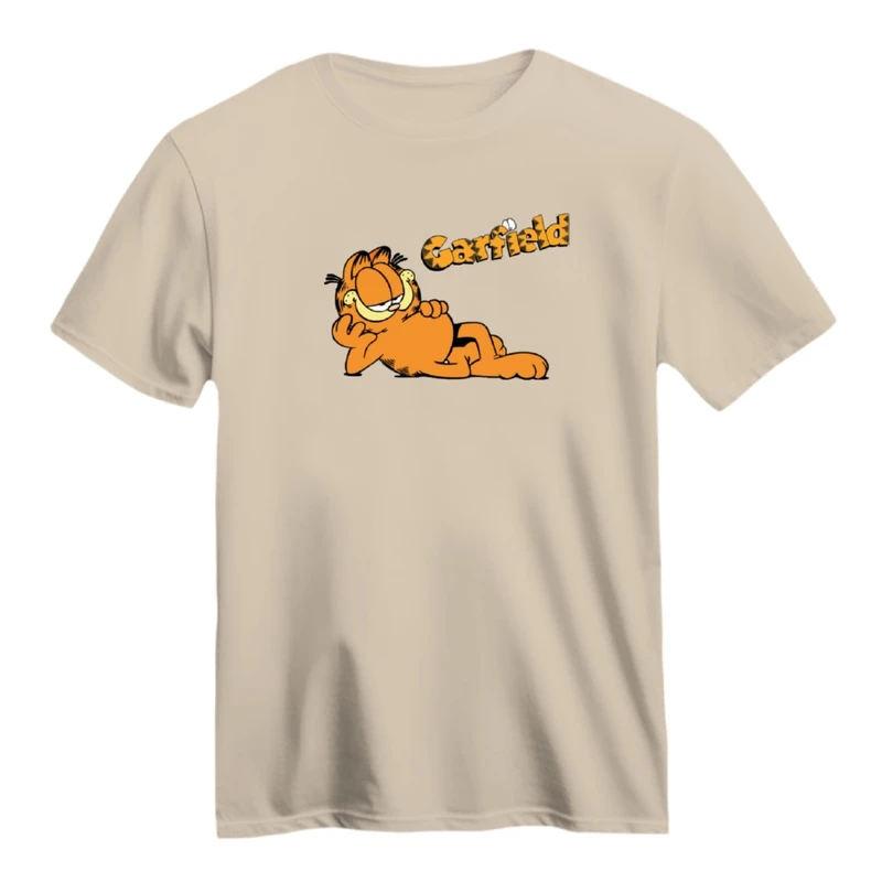 تی شرت آستین کوتاه زنانه مدل گارفیلد کد ۲