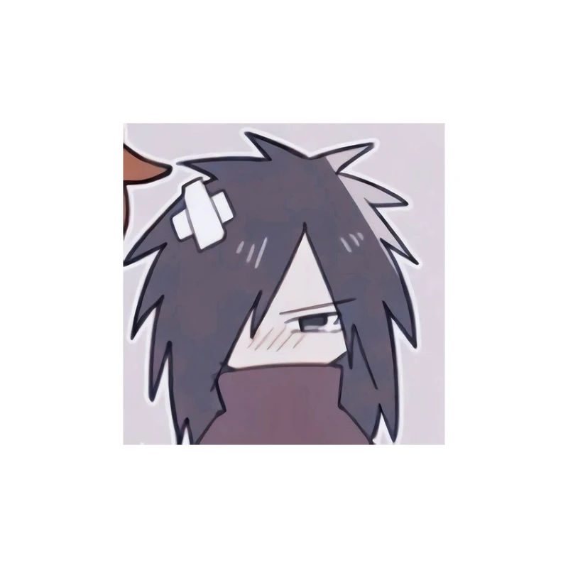 استیکر لپ تاپ و موبایل مدل انیمه طرح ناروتو مادارا اوچیها Naruto Madara Uchiha کد 6008