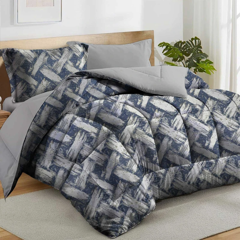 سرویس خواب 2 نفر 8 تکه نوپه هوم مدل مخمل شانل طرح NOAH