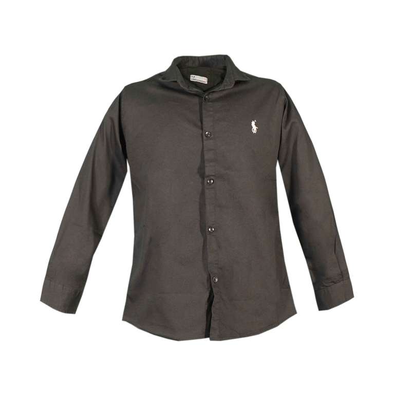 پیراهن آستین بلند مردانه مدل کتان کد 12