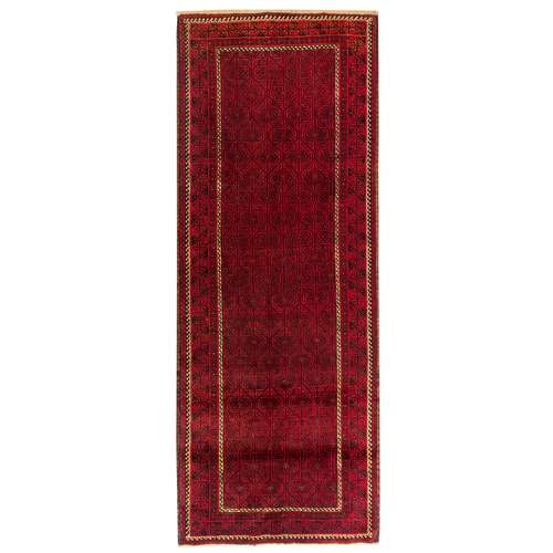 فرش دستبافت سه متری مدل نقشه بلوچ  کد 22.1204