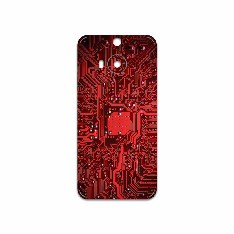 برچسب پوششی ماهوت مدل Red Printed Circuit Board مناسب برای گوشی موبایل اچ تی سی One M9