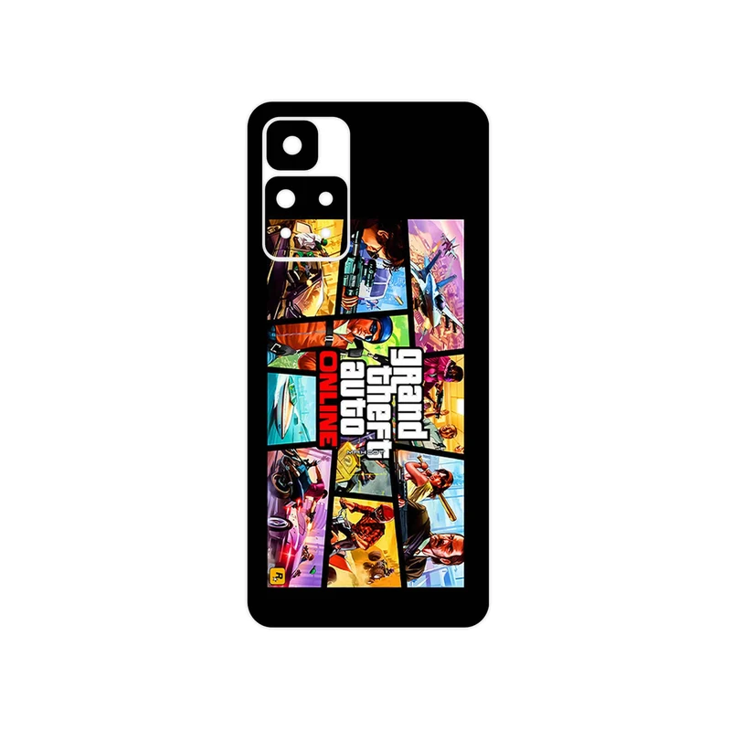 برچسب پوششی ماهوت مدل GTA Online Game Series مناسب برای گوشی موبایل شیائومی Redmi Note 11 Pro Plus 5G