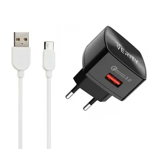 شارژر دیواری وریتی مدل AP2118 به همراه کابل تبدیل USB-C