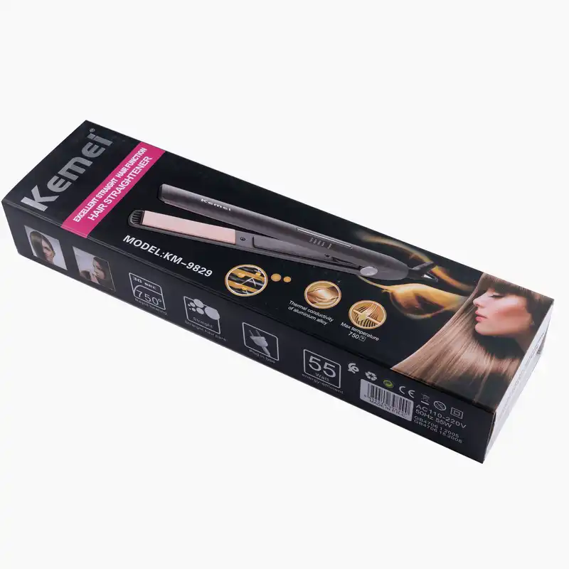 اتو و حالت دهنده ی مو کیمی مدل km9829