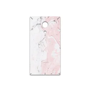 MAHOOT Blanco-Pink-Marble Cover Sticker for Sony Xperia SP
