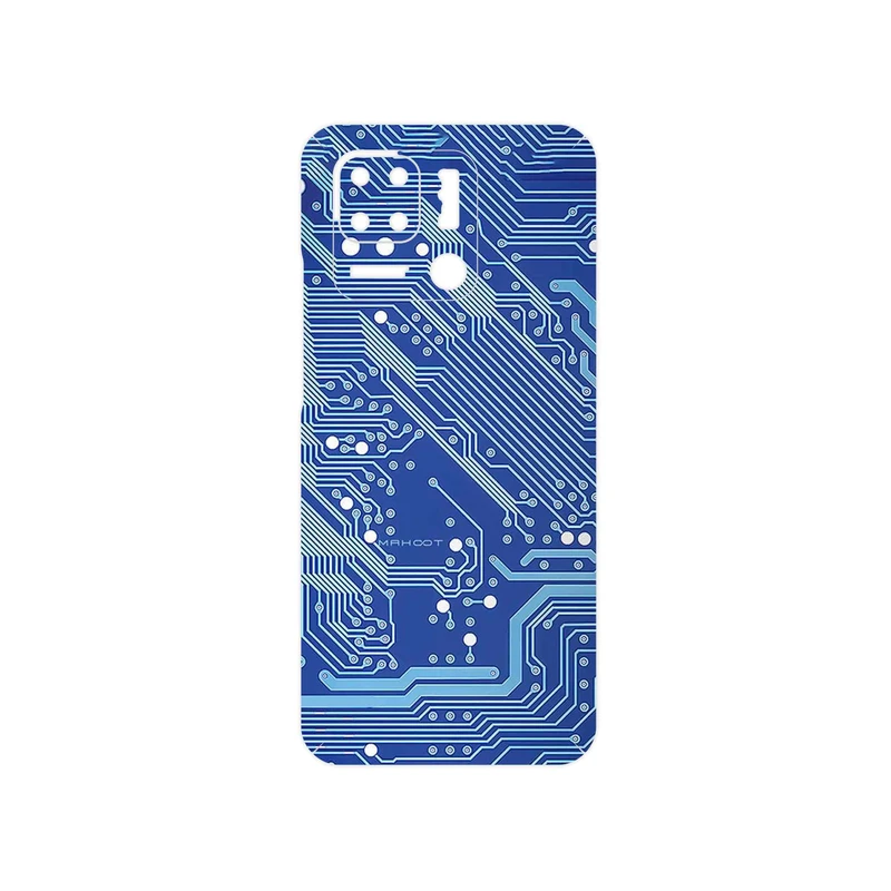برچسب پوششی ماهوت مدل Blue_Printed_Circuit_Board مناسب برای گوشی موبایل شیائومی Redmi 10 Power