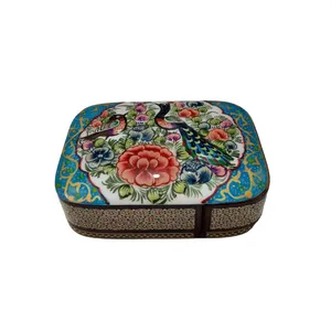 جاکارتی خاتم کاری مدل کشویی گل و مرغ کد 109