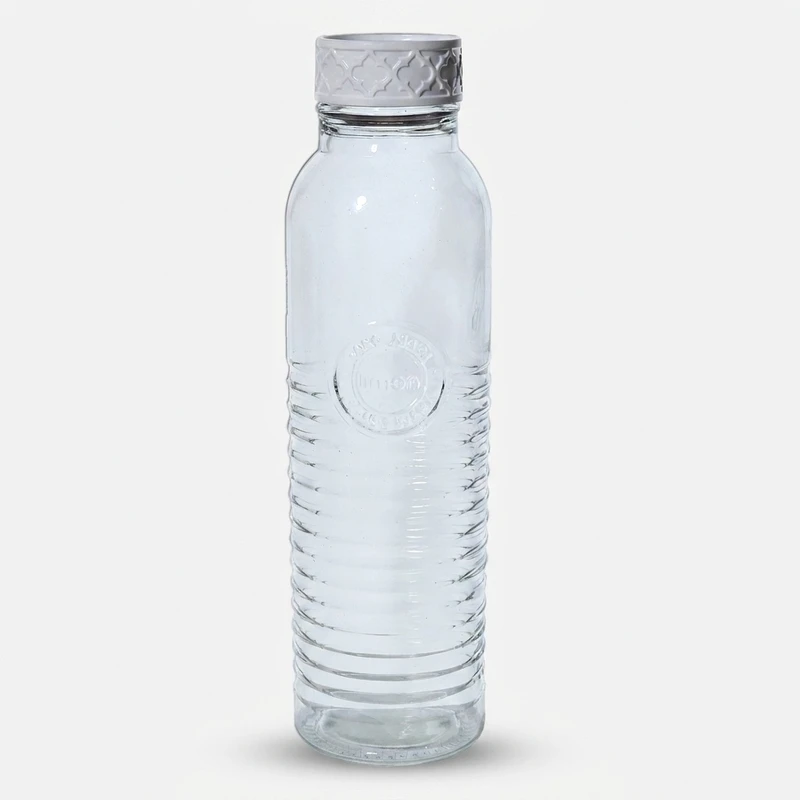 بطری آب لیمون مدل روستیک بلند گنجایش 1.1 لیتر