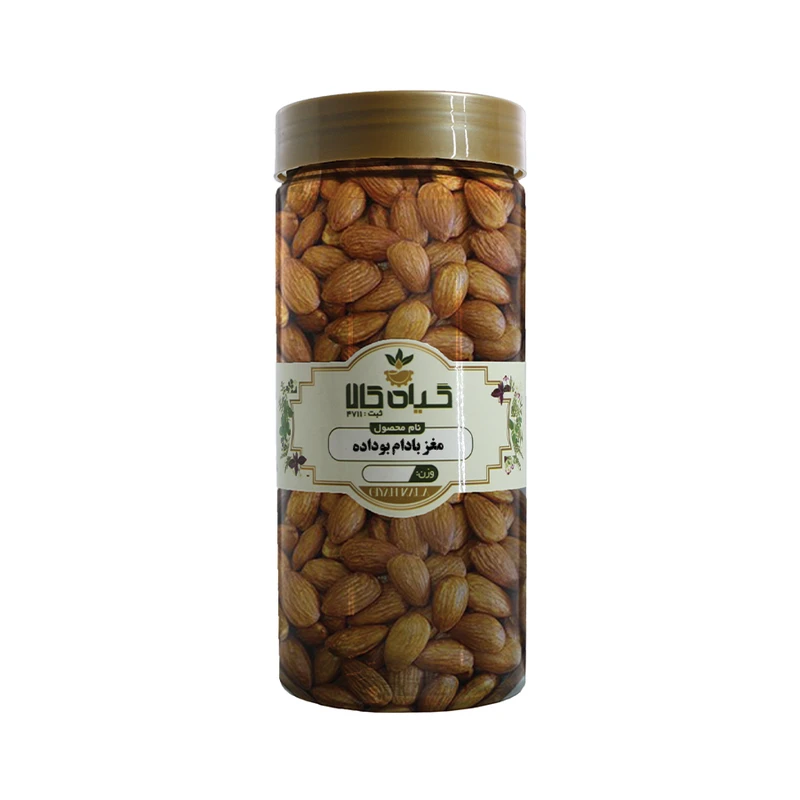مغز بادام بوداده گیاه کالا - 250 گرم