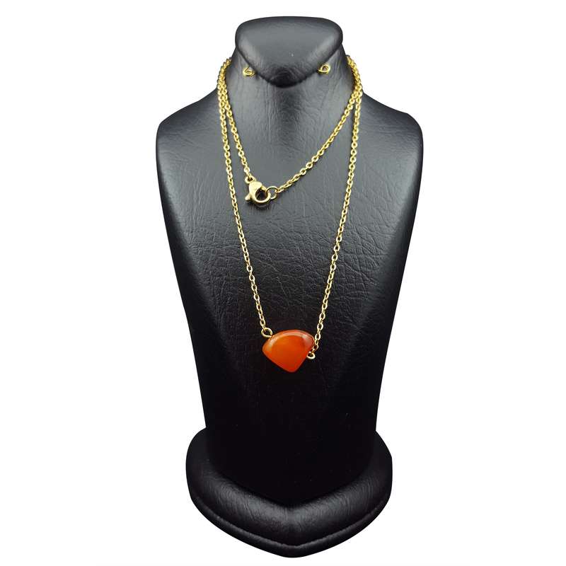 گردنبند دخترانه مدل ماه تولد کد 13