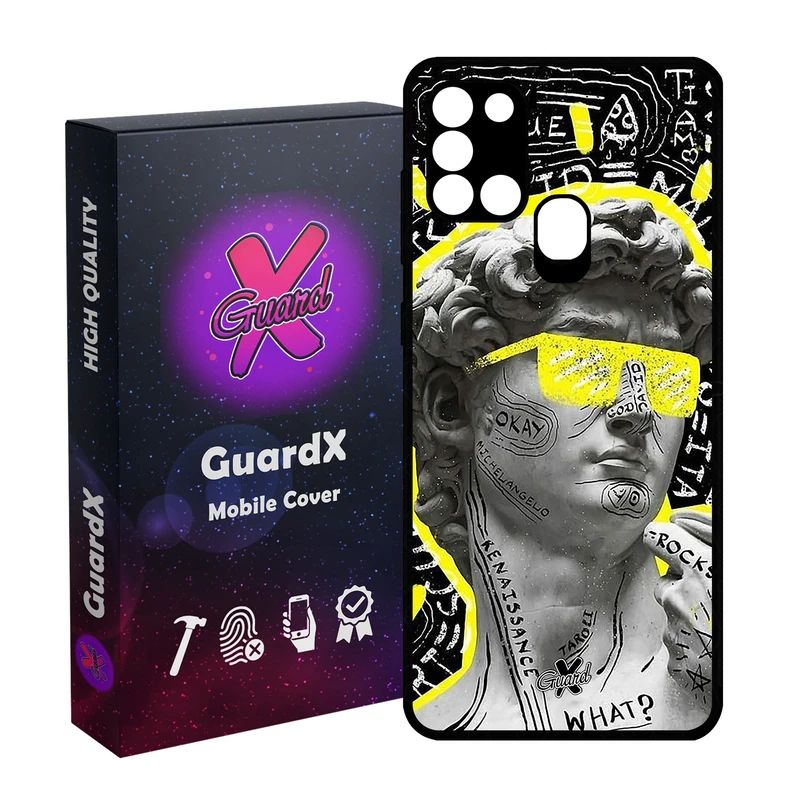 کاور گارد ایکس طرح Art مدل Glass10436 مناسب برای گوشی موبایل سامسونگ Galaxy A21s