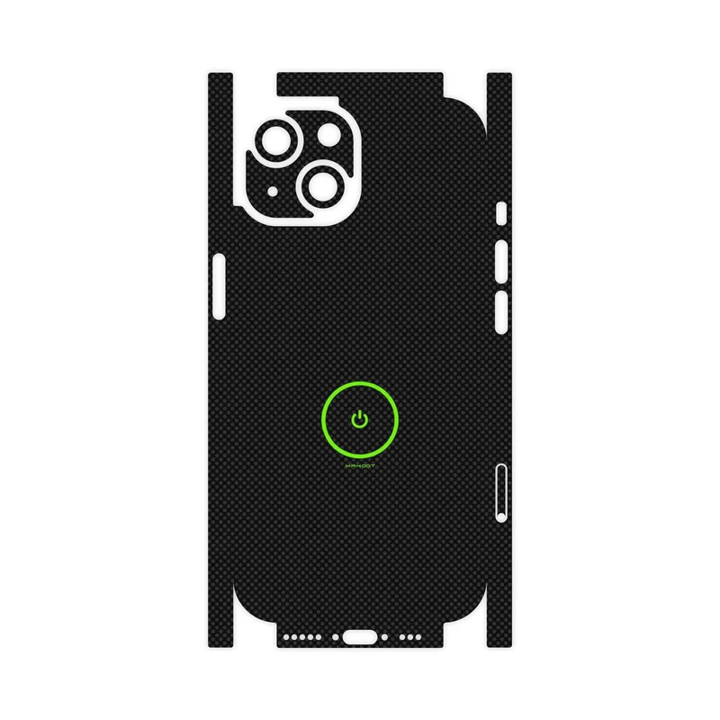 برچسب پوششی ماهوت مدل Minimal Power Button-FullSkin مناسب برای گوشی موبایل اپل iPhone 15