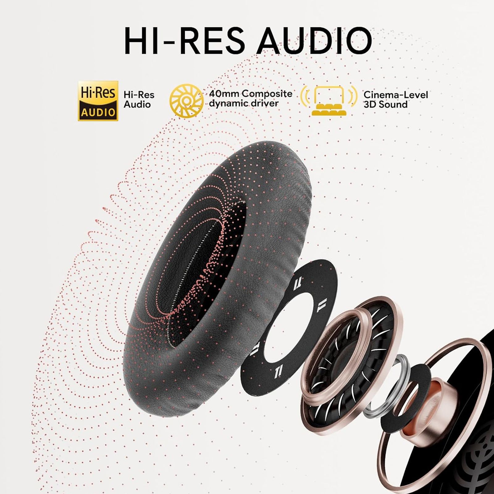 هدفون بلوتوثی کیو سی وای مدل H3 -  - 6