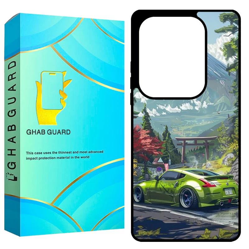 کاور قاب گارد طرح ماشین مدل GCHPN13P مناسب برای گوشی موبایل شیائومی Redmi Note 13 Pro 4G / Poco M6 Pro 4G