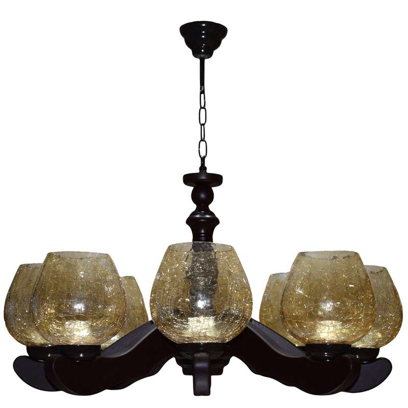 لوستر هشت شعله چشمه نور کد G715/8-BR